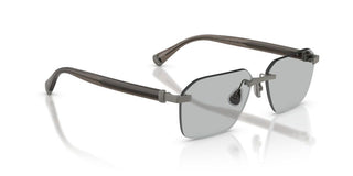 Brunello Cucinelli Tyler Bc 1011t Men Ruthenium Geometric Eyeglasses