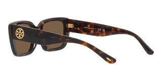 Tory Burch TY 7190U women Brown Geometric Sunglasses