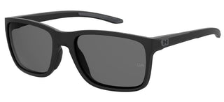 Under Armour UA 0005/S men Black Squared Sunglasses