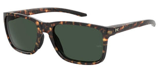 Under Armour UA 0005/S men Havana Squared Sunglasses