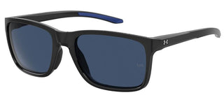 Under Armour UA 0005/S men Black Squared Sunglasses