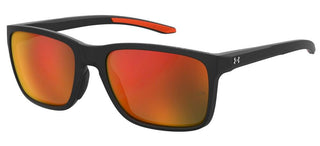 Under Armour UA 0005/S men Black Squared Sunglasses