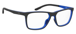 Under Armour UA 5043 men Blue Rectangle Eyeglasses
