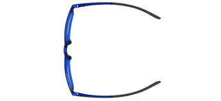 Under Armour UA 5043 men Blue Rectangle Eyeglasses