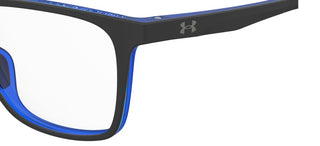 Under Armour UA 5043 men Blue Rectangle Eyeglasses
