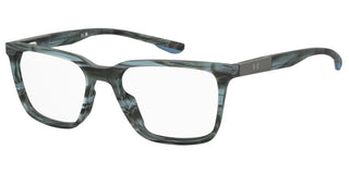 Under Armour Ua 5087 Men Blue Rectangle Eyeglasses