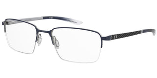 Under Armour Ua 5088/g Men Blue Rectangle Eyeglasses