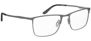 Under Armour Ua 5097xl/g Men Ruthenium Rectangle Eyeglasses