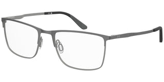 Under Armour Ua 5097xl/g Men Ruthenium Rectangle Eyeglasses