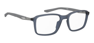 Under Armour Ua 5099 Men Blue Rectangle Eyeglasses