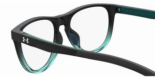 Under Armour UA 9009 unisex Black Round Eyeglasses