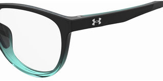 Under Armour UA 9009 unisex Black Round Eyeglasses