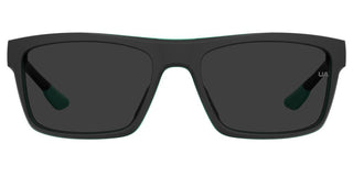 Under Armour Ua Acetech Unisex Black Rectangle Sunglasses