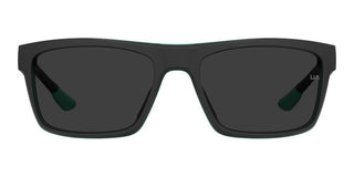 Under Armour Ua Acetech Unisex Black Rectangle Sunglasses