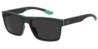 Under Armour Ua Acetech Unisex Black Rectangle Sunglasses