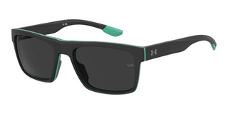 Under Armour Ua Acetech Unisex Black Rectangle Sunglasses