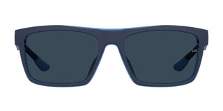 Under Armour Ua Acetech/f Unisex Blue Rectangle Sunglasses