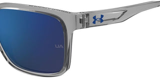 Under Armour Ua Assist 2 Men Grey Squared Sunglasses