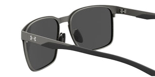 Under Armour UA ASSIST MTL/G men Grey Geometric Sunglasses