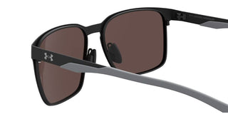 Under Armour UA ASSIST MTL/G men Black Geometric Sunglasses