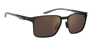 Under Armour UA ASSIST MTL/G men Black Geometric Sunglasses