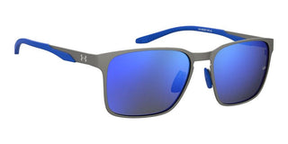 Under Armour UA ASSIST MTL/G men Grey Geometric Sunglasses