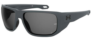 Under Armour UA ATTACK 2 men Grey Visor Sunglasses