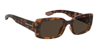 Under Armour UA CROSSOVER women Havana Rectangle Sunglasses