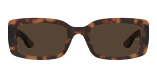 Under Armour UA CROSSOVER women Havana Rectangle Sunglasses