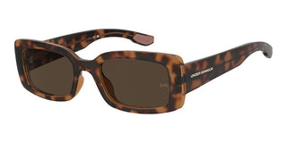 Under Armour UA CROSSOVER women Havana Rectangle Sunglasses