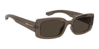 Under Armour UA CROSSOVER women Brown Rectangle Sunglasses