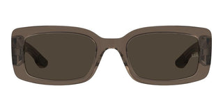 Under Armour UA CROSSOVER women Brown Rectangle Sunglasses