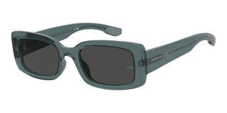 Under Armour UA CROSSOVER women Blue Rectangle Sunglasses