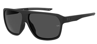 Under Armour UA DOMINATE unisex Black Squared Sunglasses