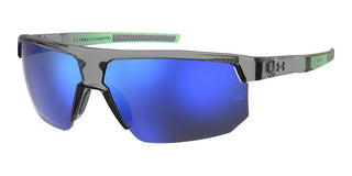 Under Armour Ua Driven/g Men Grey Geometric Sunglasses