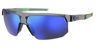 Under Armour UA DRIVEN/G men Grey Geometric Sunglasses