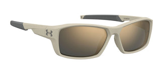 Under Armour Ua Fanatical Men Green Rectangle Sunglasses