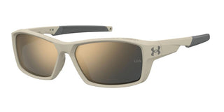 Under Armour Ua Fanatical Men Green Rectangle Sunglasses