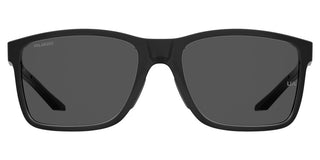 Under Armour UA HUSTLE XL unisex Black Rectangle Sunglasses