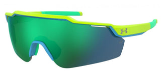 Under Armour UA LEVELUP men Yellow Shield Sunglasses
