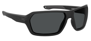 Under Armour UA RECON men Black Rectangle Sunglasses
