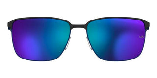 Under Armour UA RETAINED/G/N men Black Rectangle Sunglasses