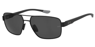 Under Armour UA TAKEOFF/G men Black Rectangle Sunglasses