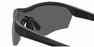 Under Armour UA YARD PRO/F men Black Shield Sunglasses
