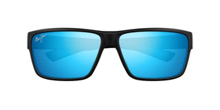 Maui Jim Uila Mj0661s Men Black Squared Sunglasses