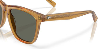 Costa Del Mar Ulu 06s2014 Unisex Brown Squared Sunglasses