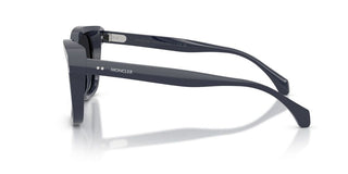 Moncler Valaire Me6018 Unisex Blue Squared Sunglasses
