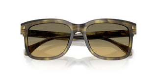 Moncler Valaire Me6018 Unisex Havana Squared Sunglasses