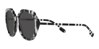 Burberry VANESSA BE 4375 women Black Geometric Sunglasses