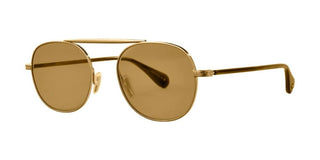GARRETT LEIGHT VAN BUREN II SUN unisex Gold Sunglasses